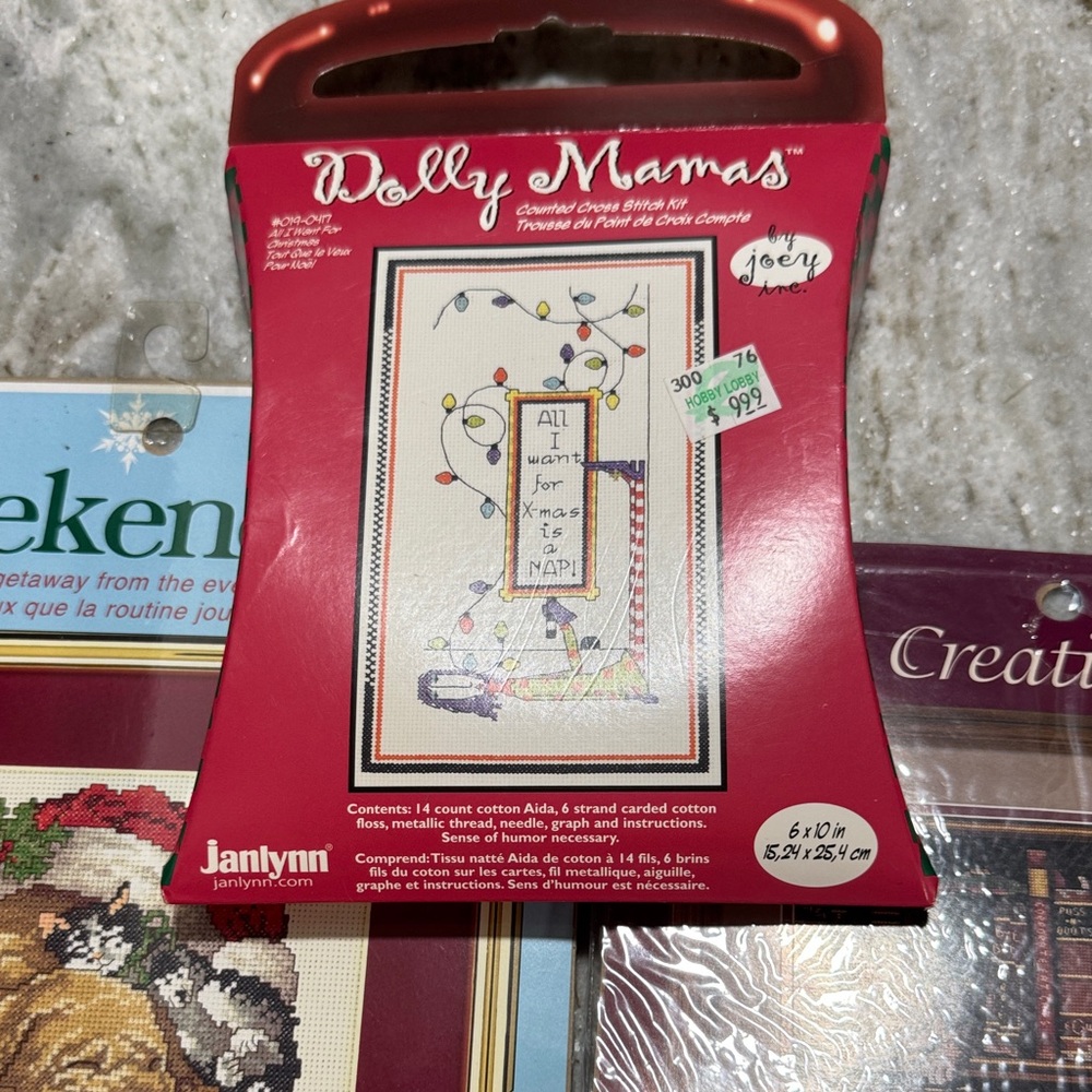 Crosstitch craft sets